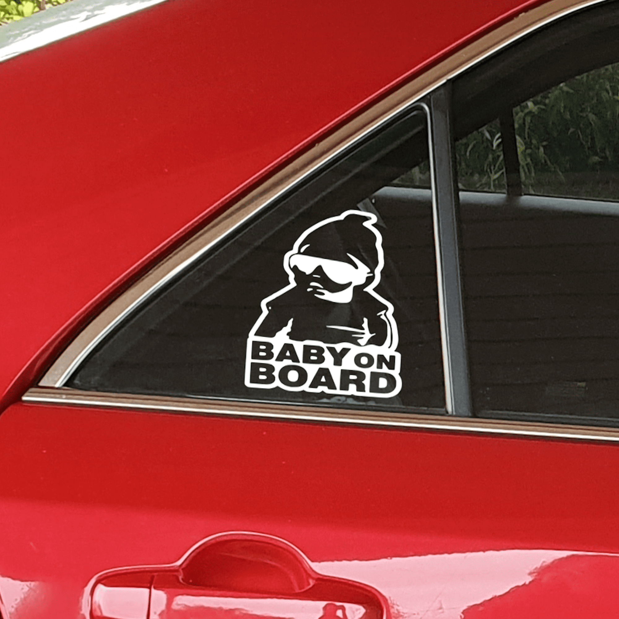 Baby on Board Car Decal 026