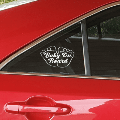 Baby on Board Car Decals