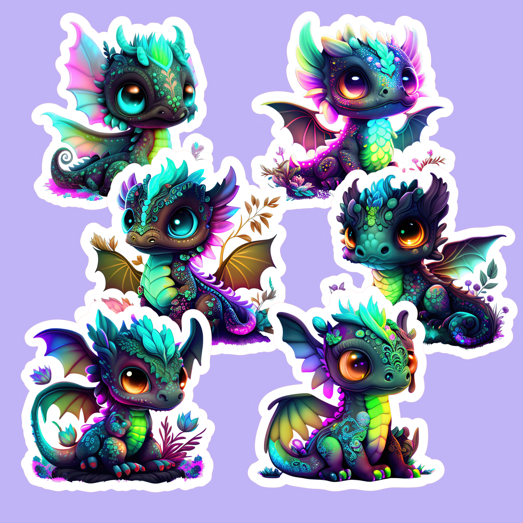 magical baby dragon
