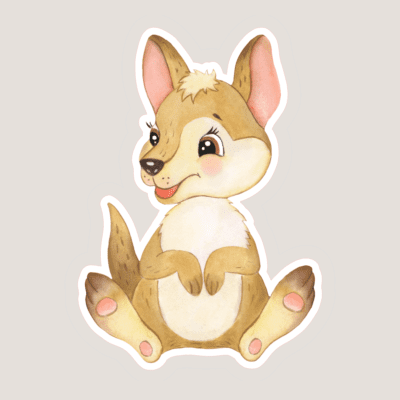 Australian Animals Iron On (HTV) Decal