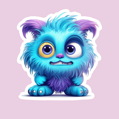 Adorable Little Monsters Wall Decals