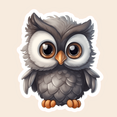 Cute Baby Animal II Iron-On (HTV) Decals