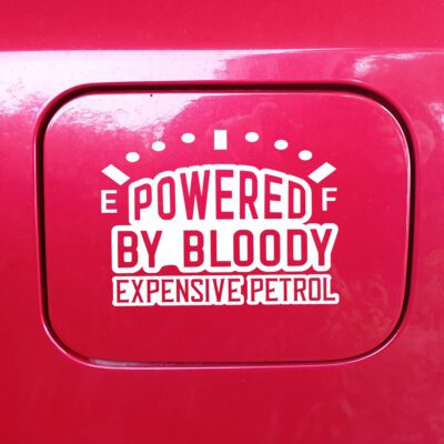 Fuel Cap Car Decal 001