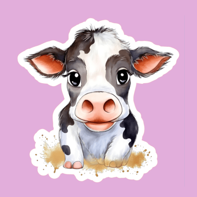 Cute Baby Animal III Wall Decals