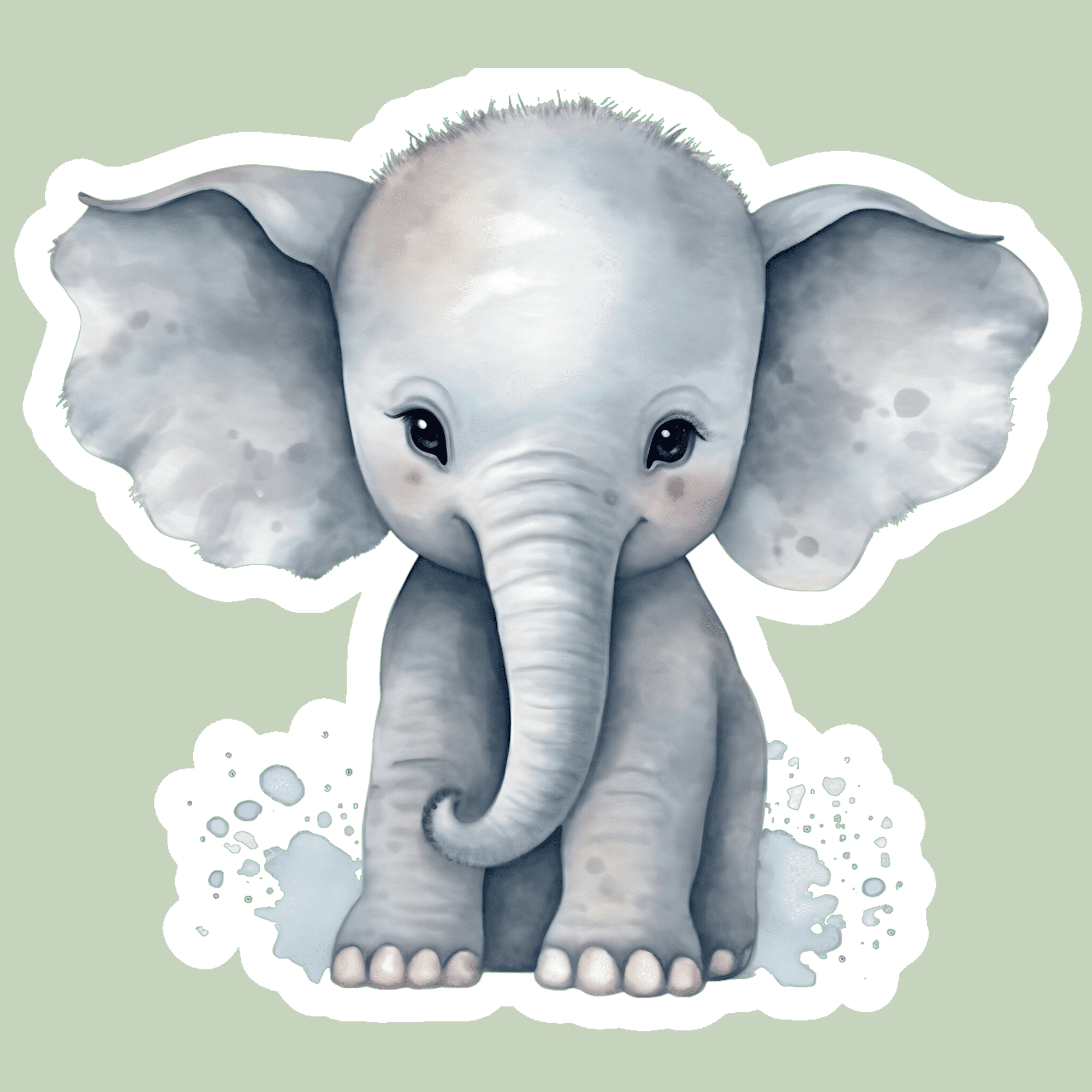 Cute Baby Animal Stickers IV