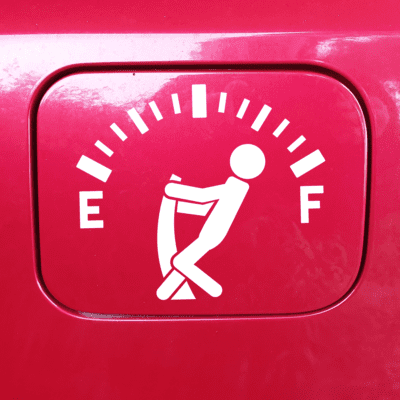 Fuel Cap Car Decal 004