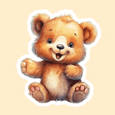 Cute Baby Bear