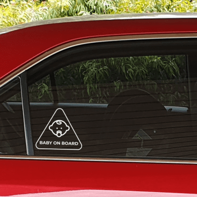 Baby on Board Car Decal 030