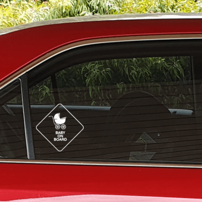 Baby on Board Car Decal 037