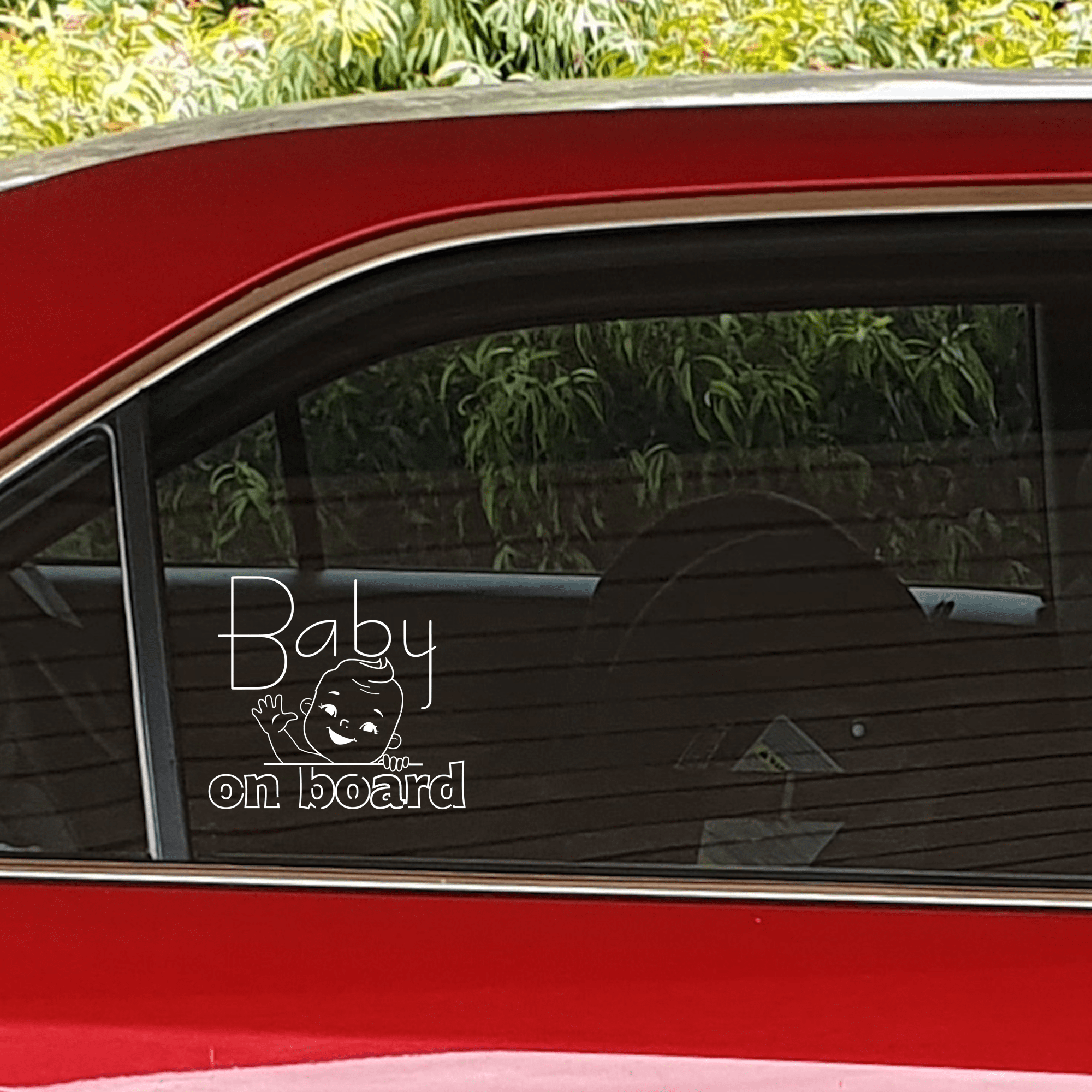 Baby on Board Car Decal 041