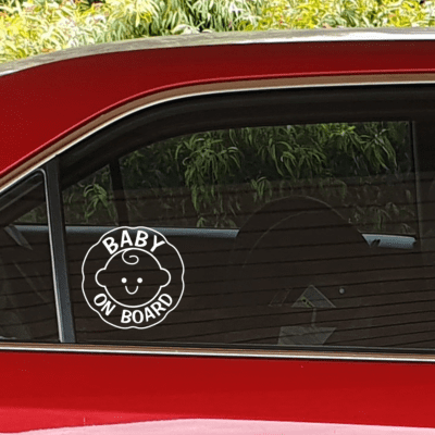 Baby on Board Car Decal 042