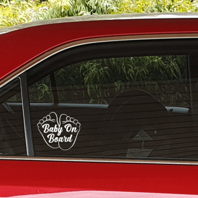 Baby on Board Car Decal 048