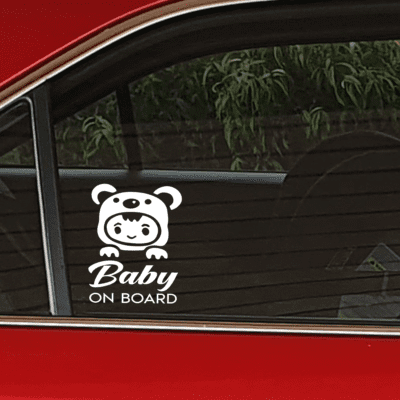 Baby on Board Car Decal 013