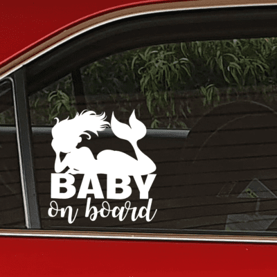 Baby on Board Car Decal 015