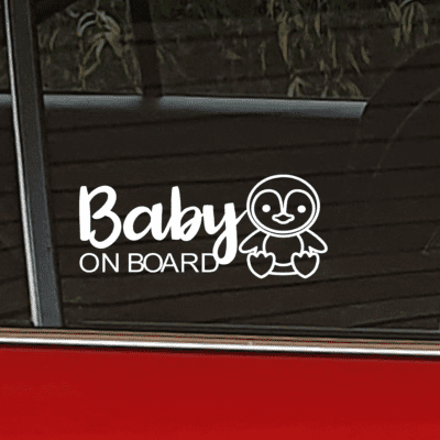 Baby on Board Car Decal 017