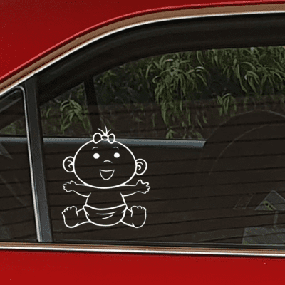 Baby on Board Car Decal 024