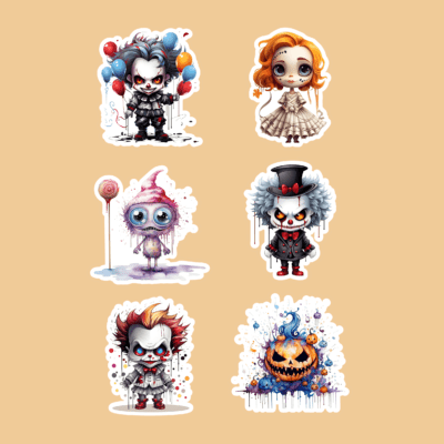 Halloween Collection Sticker Sets