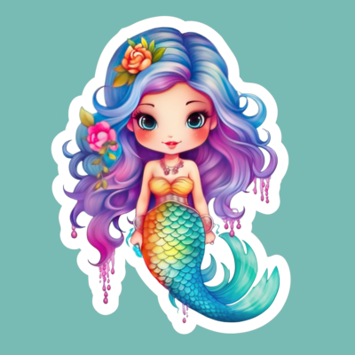 Mermaid Wall Decal