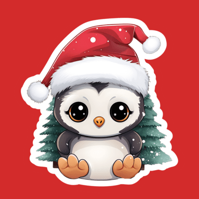 Cute Christmas Babies Iron-On (HTV) Decals