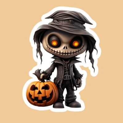 Halloween Costume Character Iron-On (HTV) Decals