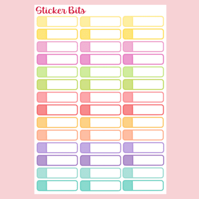 A5 Planner Sticker Sheet: Appointments