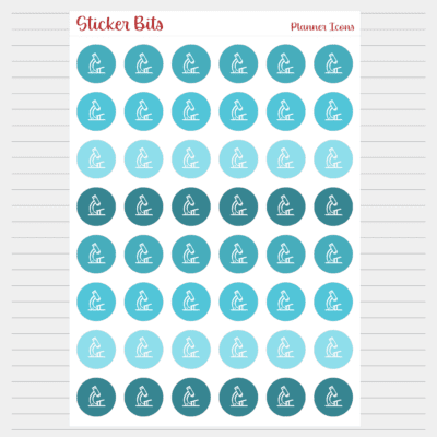 lab icon planner stickers